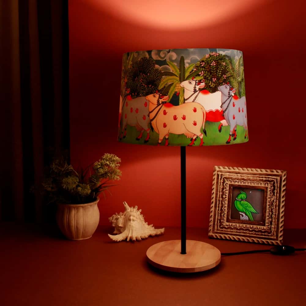 Drum Table Lamp - Gaiyan - rangreli