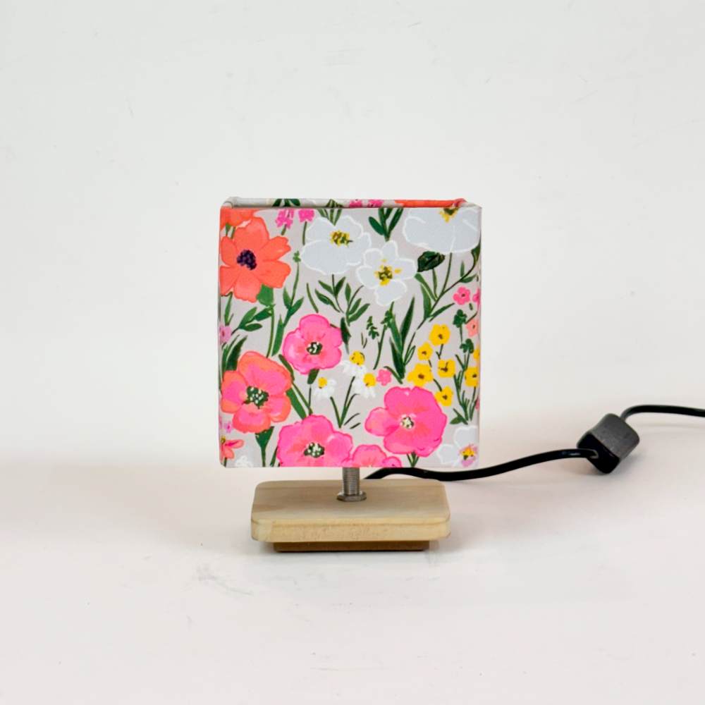 Primrose Multicolor Floral Lamp
