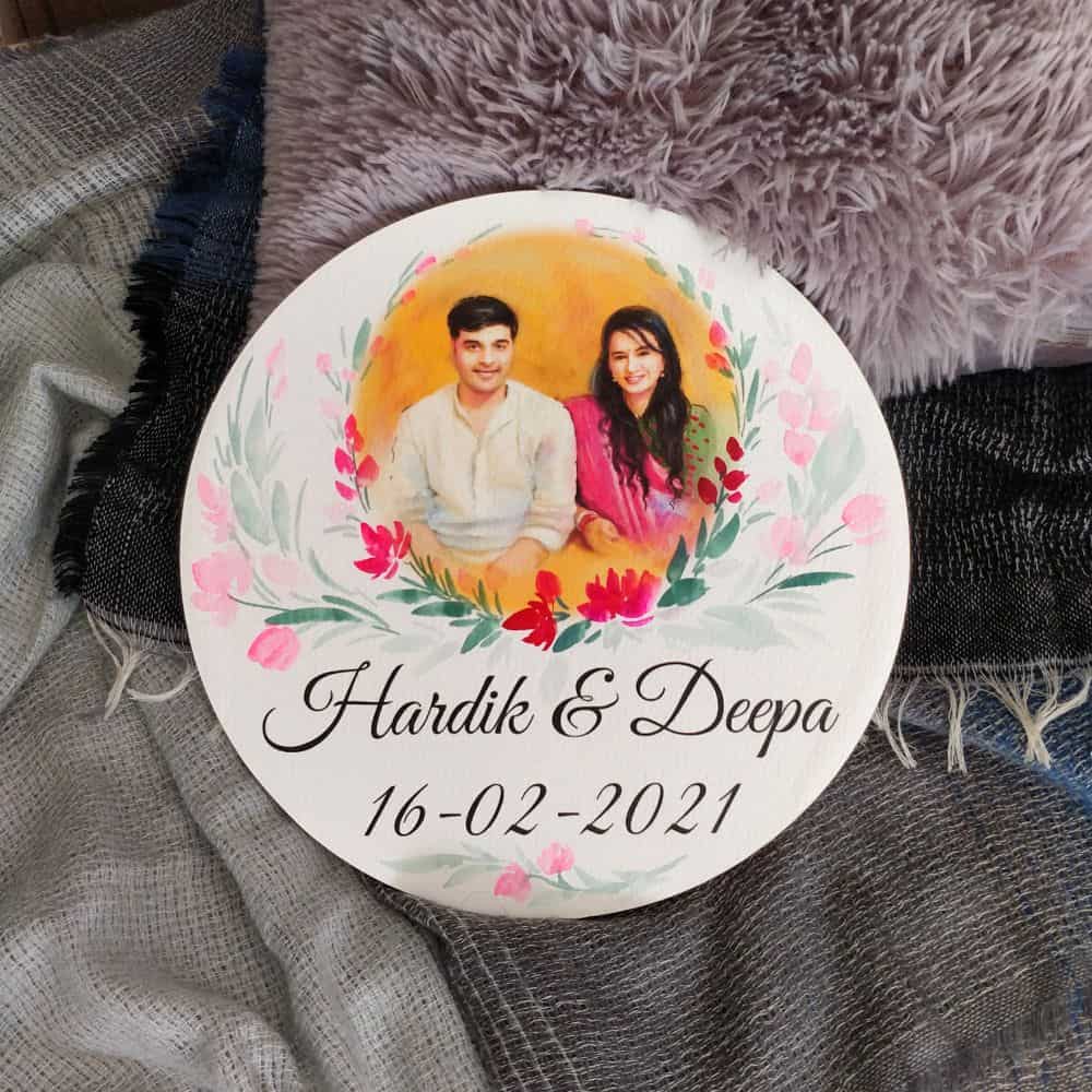 Handpainted Personlized Digital Portrait from Photo - Style 3 - Rangreli