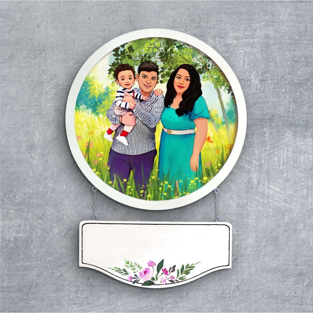 Handpainted Personalized Character - Full frame - Rangreli