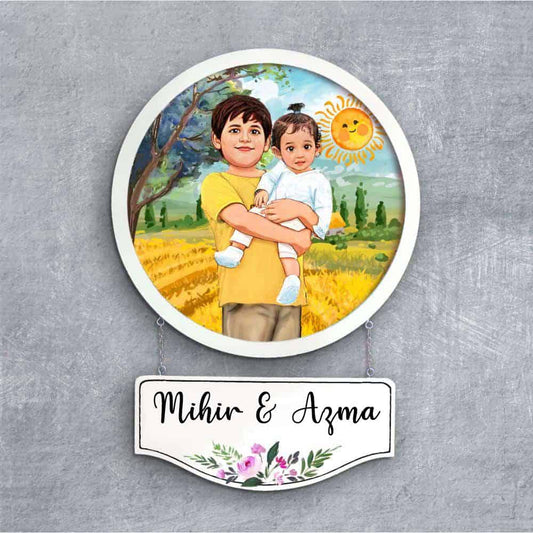 Handpainted Personalized Character Memories3 - Full frame - Rangreli