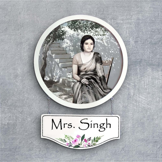 Handpainted Personalized Character Memories5 - Full frame - Rangreli