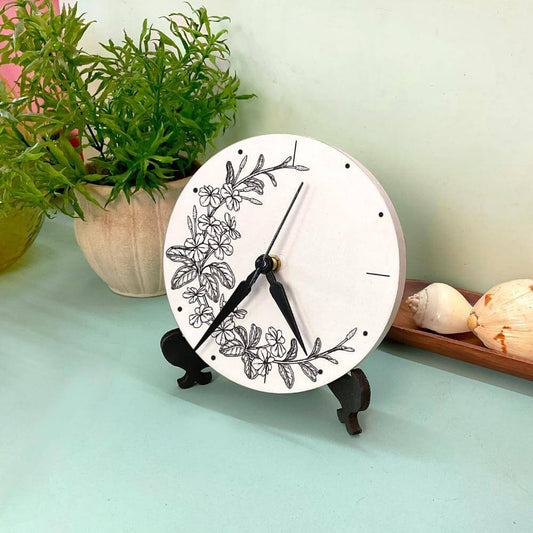 Petal Lines - Table Clock - Rangreli