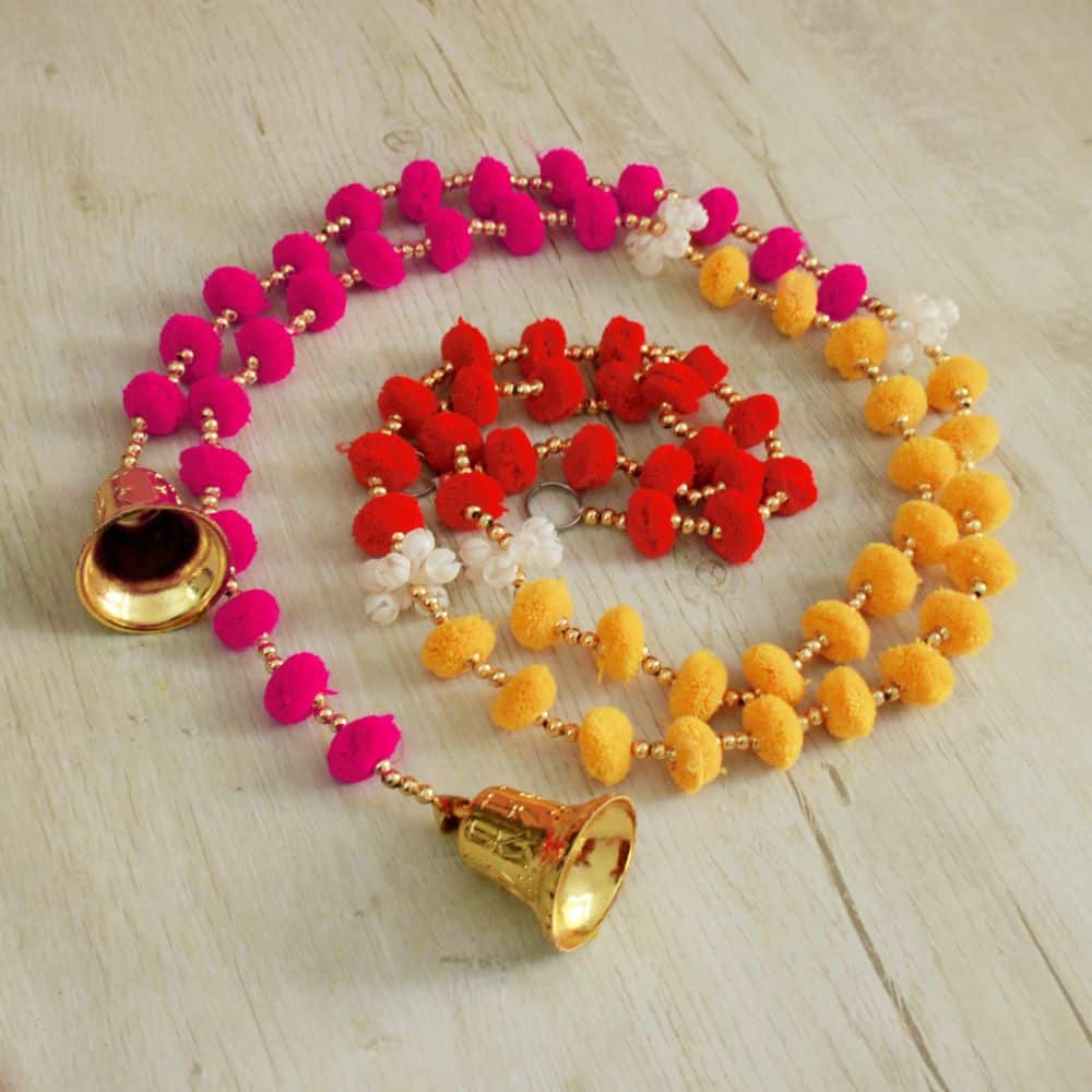 Pom Pom Toran - Door Hangings - Rangreli