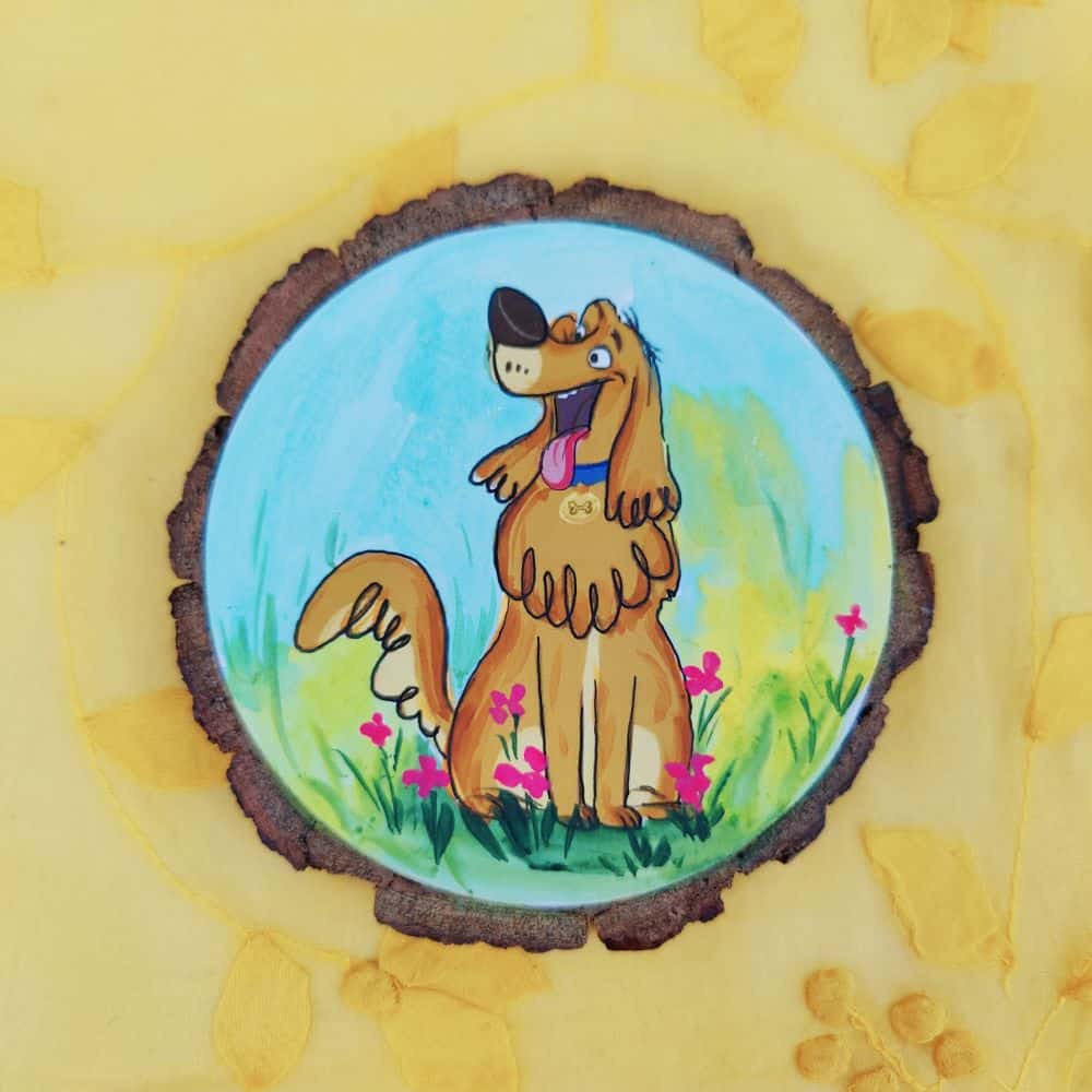 Avatar Fridge Magnets - Goofy Retriever - rangreli