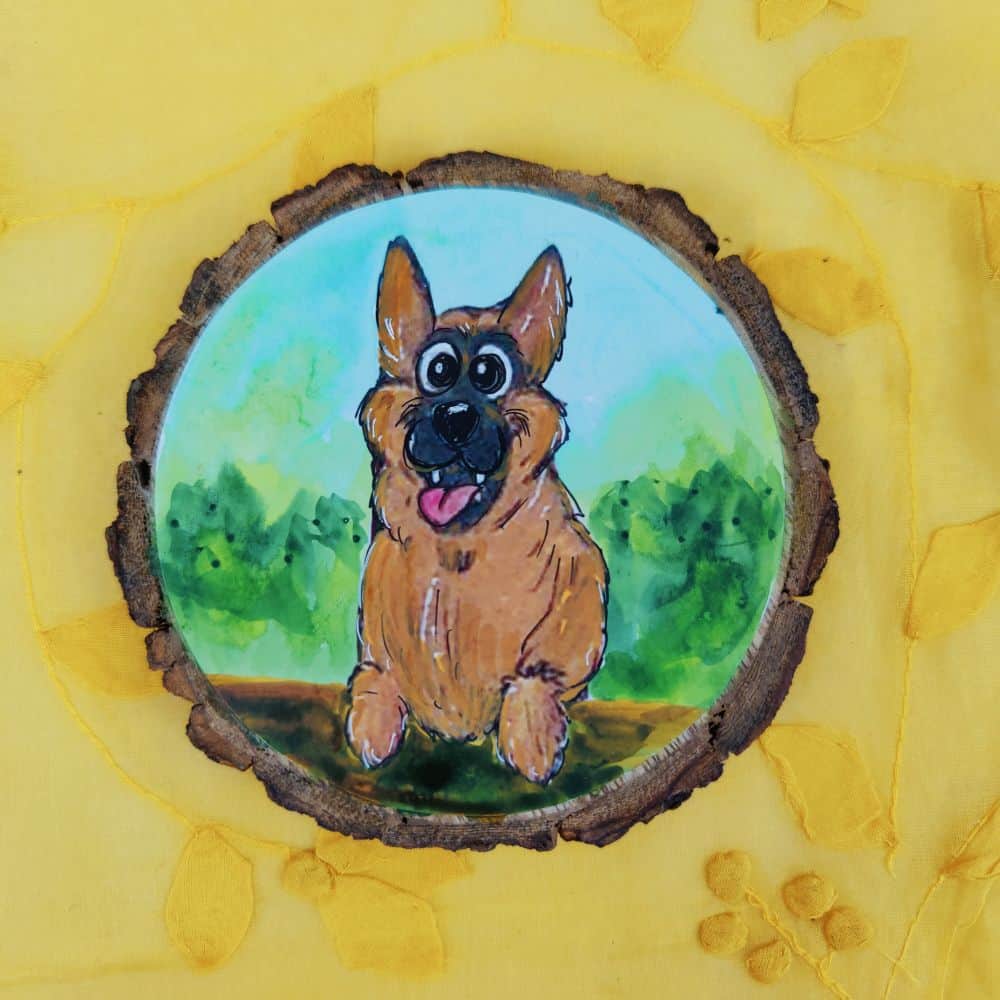 Avatar Fridge Magnets - German shepherd - rangreli