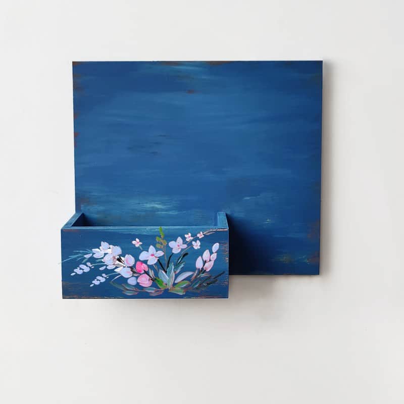 Wild Flowers - Handpainted Planter Nameplate - Rangreli