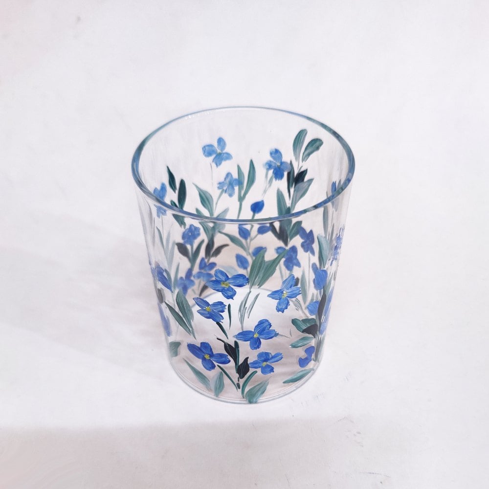 Azure Meadow - Glass Votive - Rangreli