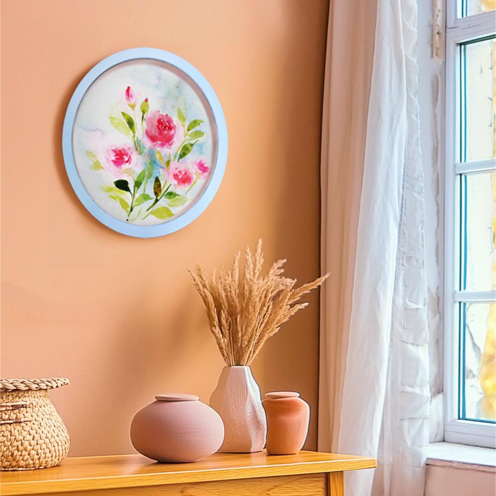 Handpainted wall art - Flowers - rangreli