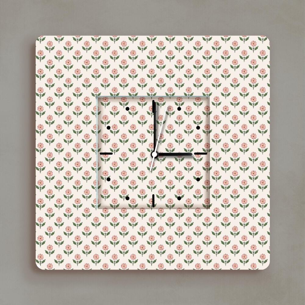 Timeless Motif – Mini Block Print Clock
