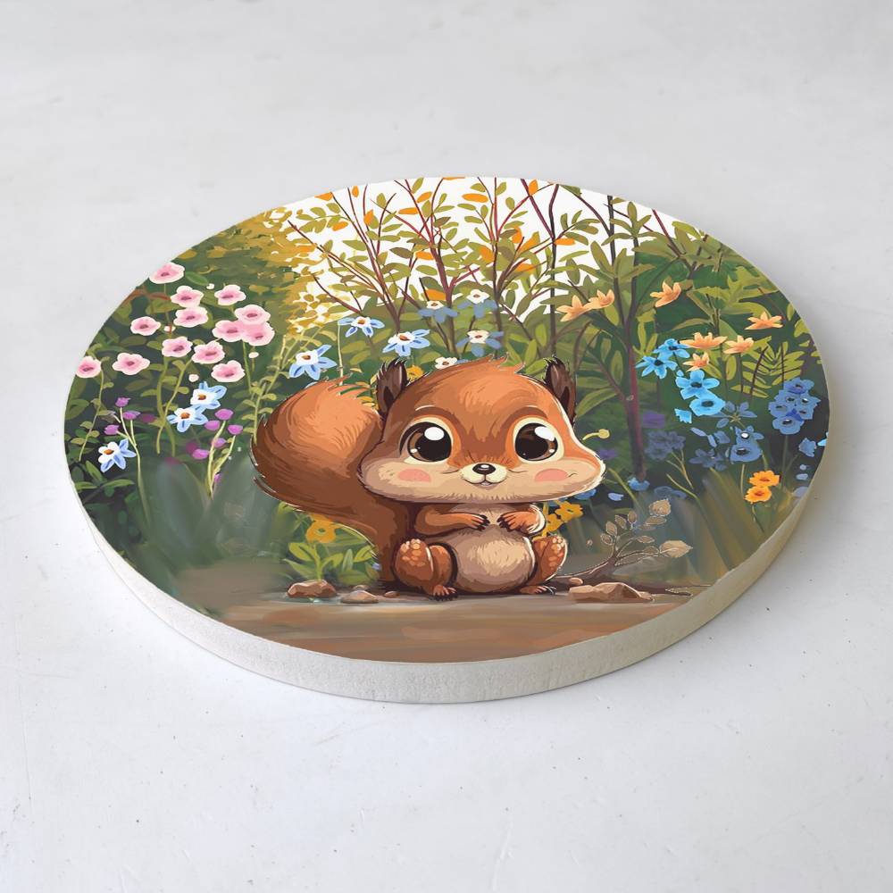 Squirrel & Seeds – Wall Art