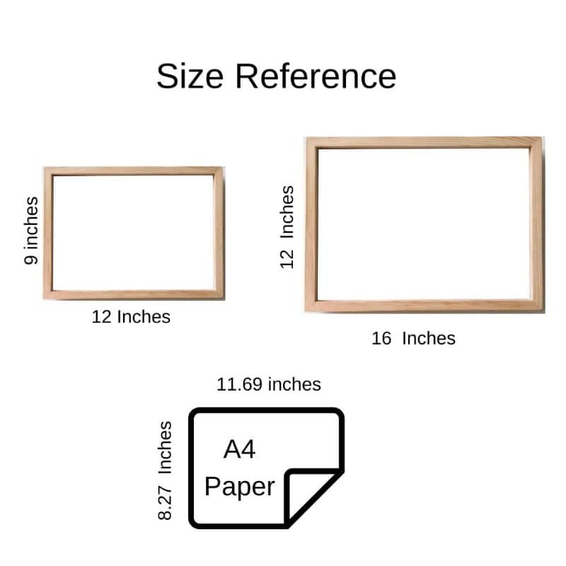 Chaya - Handcrafted Framed Nameplate - Rangreli