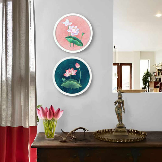 Kamal Pichwai Style Wall Art Frames Set of 2 - Rangreli