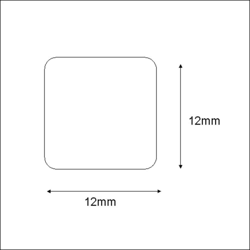 Silver Meenakari Square Studs - Flowers - Rangreli