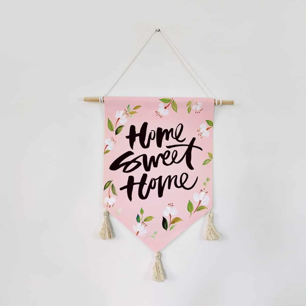 Wall Decor - Tapestry - Home Sweet Home - Rangreli