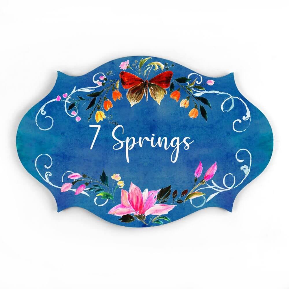 Nameplate for home