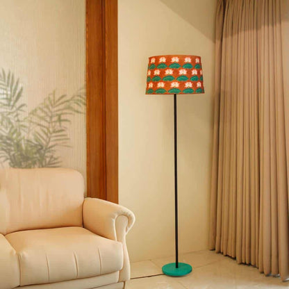 Kamal Pichwai Art Floor Lamp