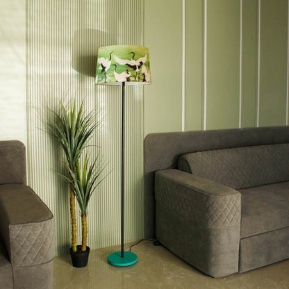 Graceful Cranes Floor Lamp