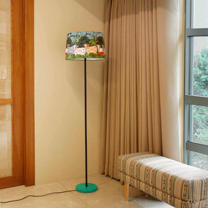 Gaiyan Pichwai Art Floor Lamp