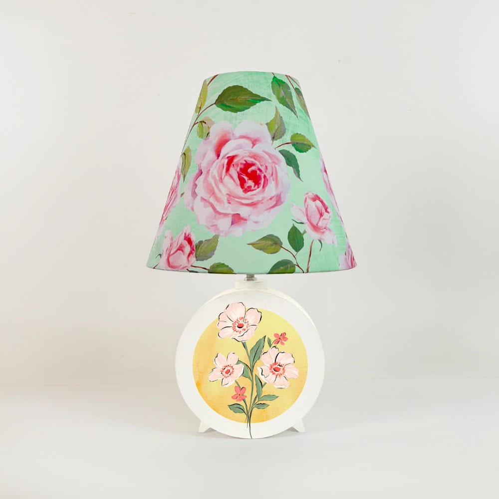 Roselle Floral Table Lamp