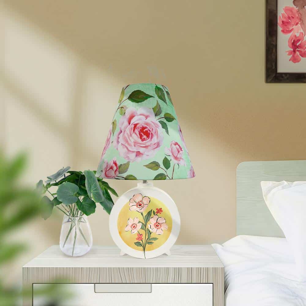 Roselle Floral Table Lamp