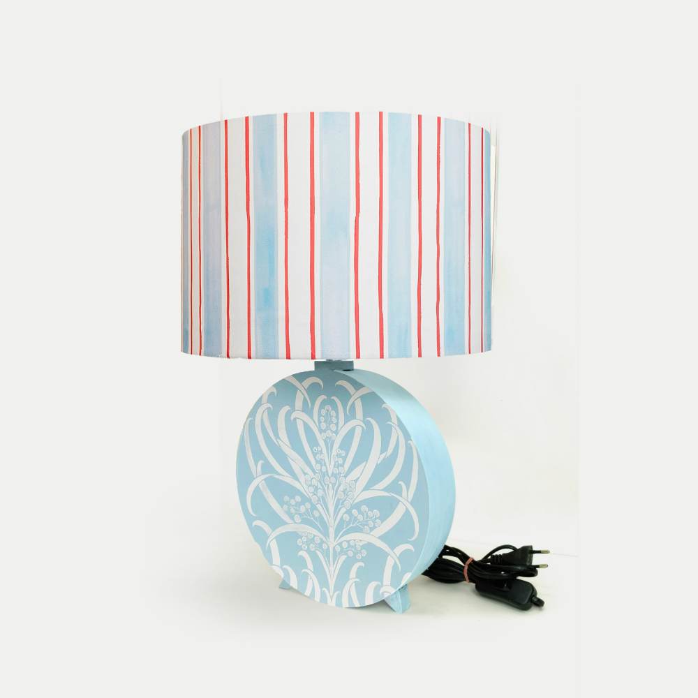 Marin Striped Table Lamp