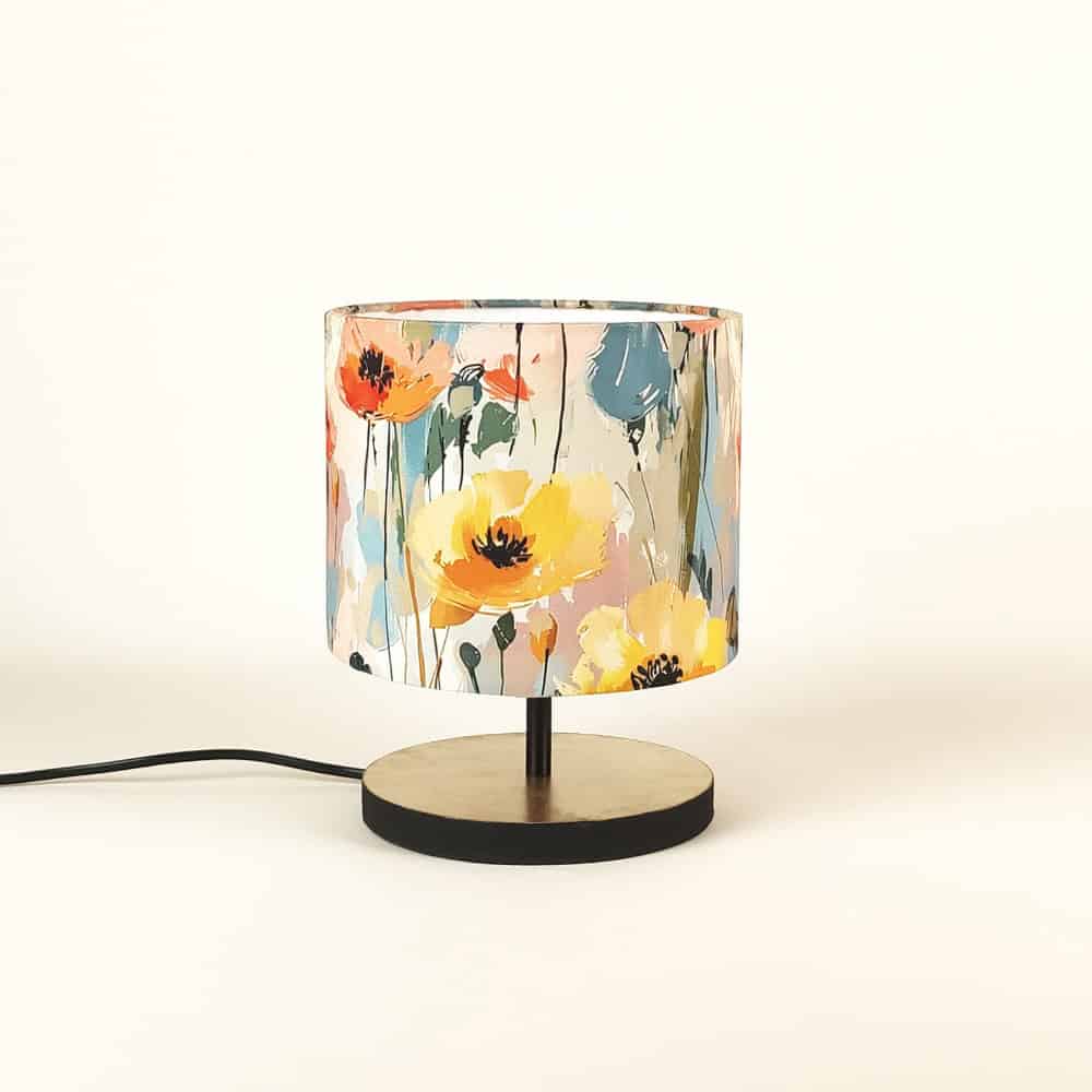 Florence Multicolor Floral Lamp