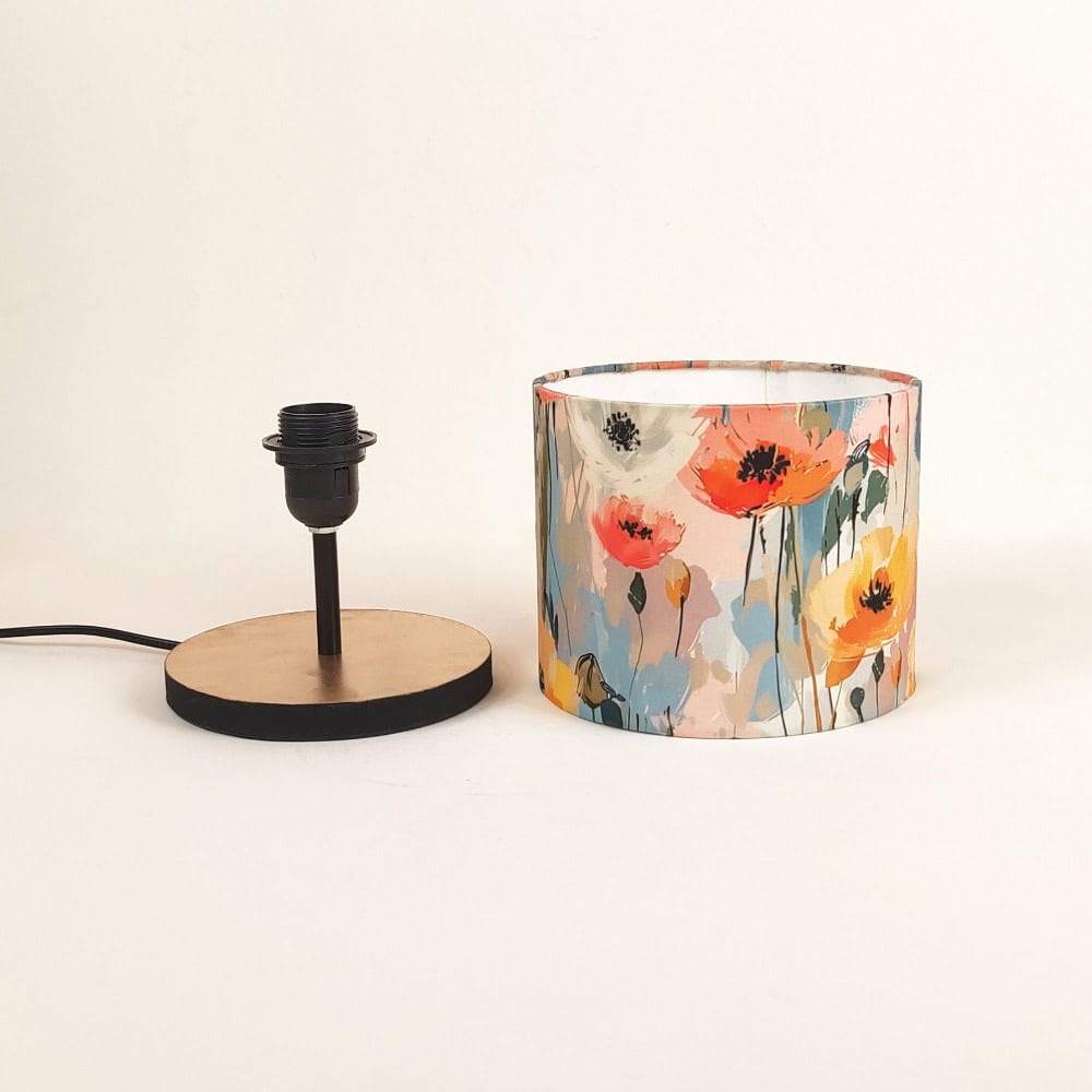 Florence Multicolor Floral Lamp