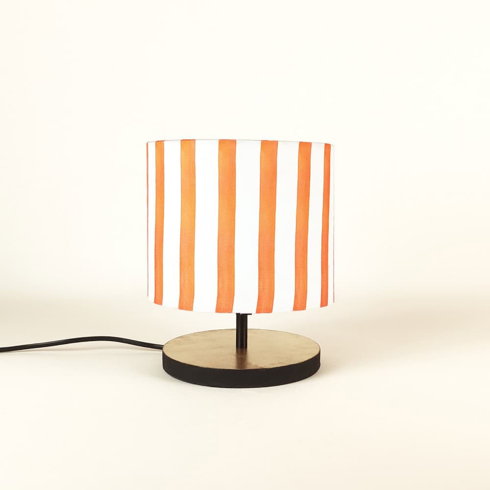 Orla Golden Striped Table Lamp
