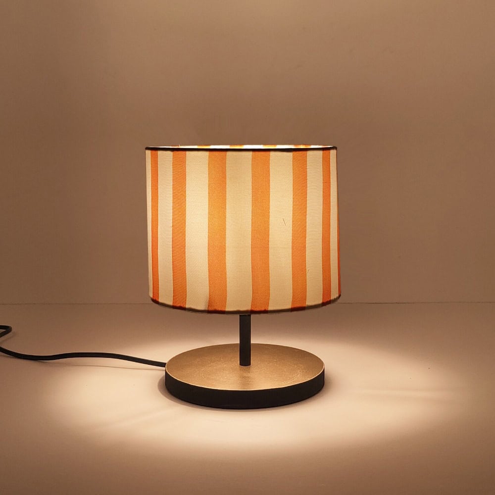 Orla Golden Striped Table Lamp