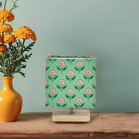 Gulzar Print Floral Lamp