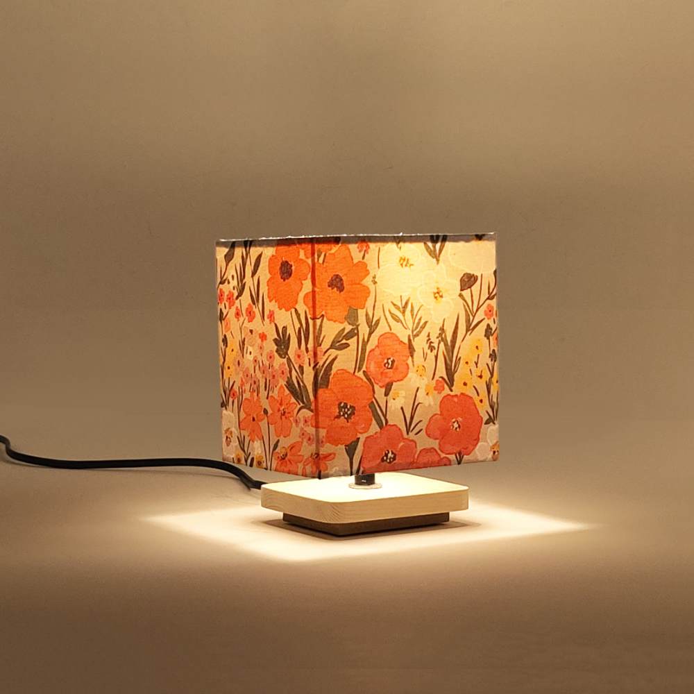 Primrose Multicolor Floral Lamp