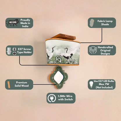 Wetland Reverie Artistic Wall Lamp