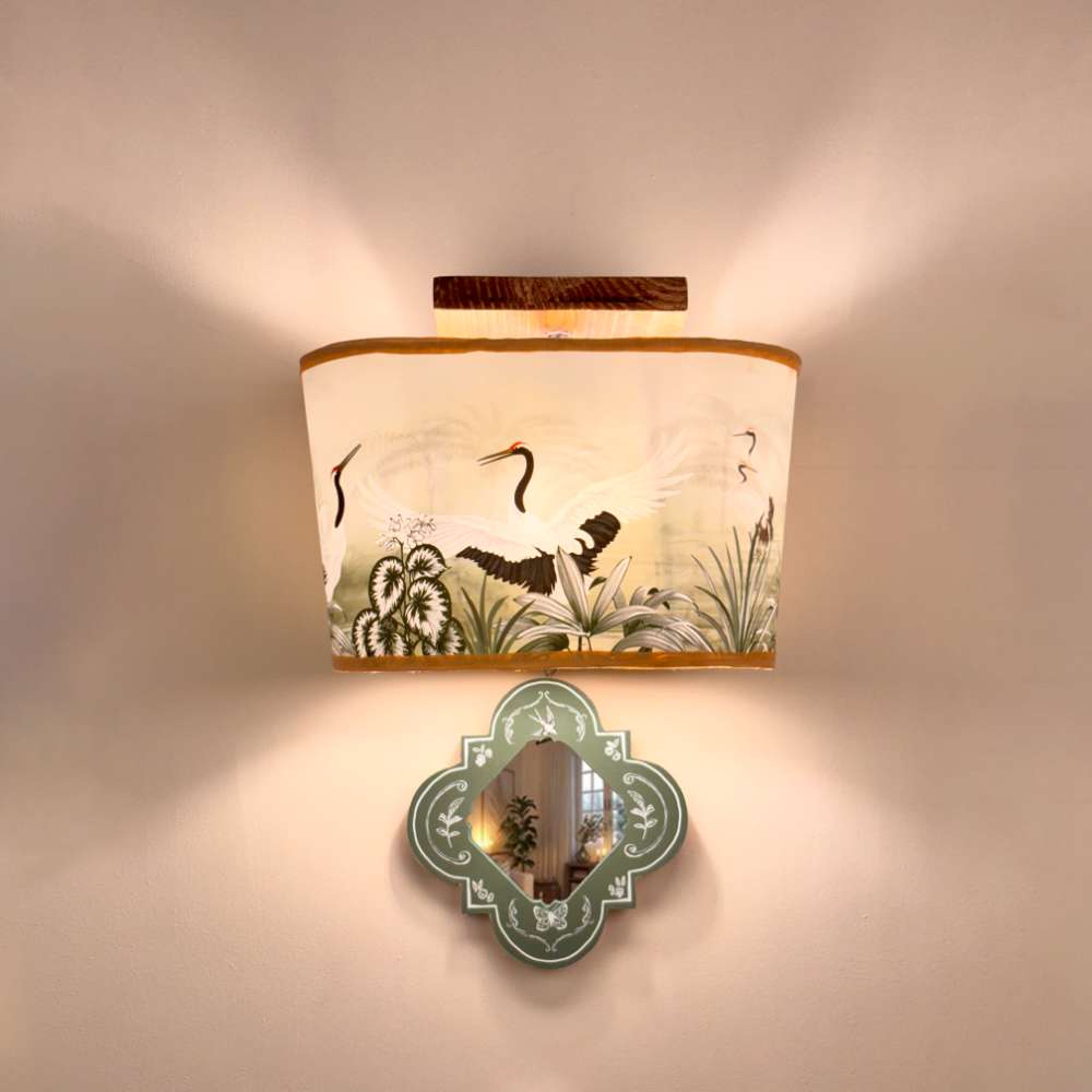 Wetland Reverie Artistic Wall Lamp