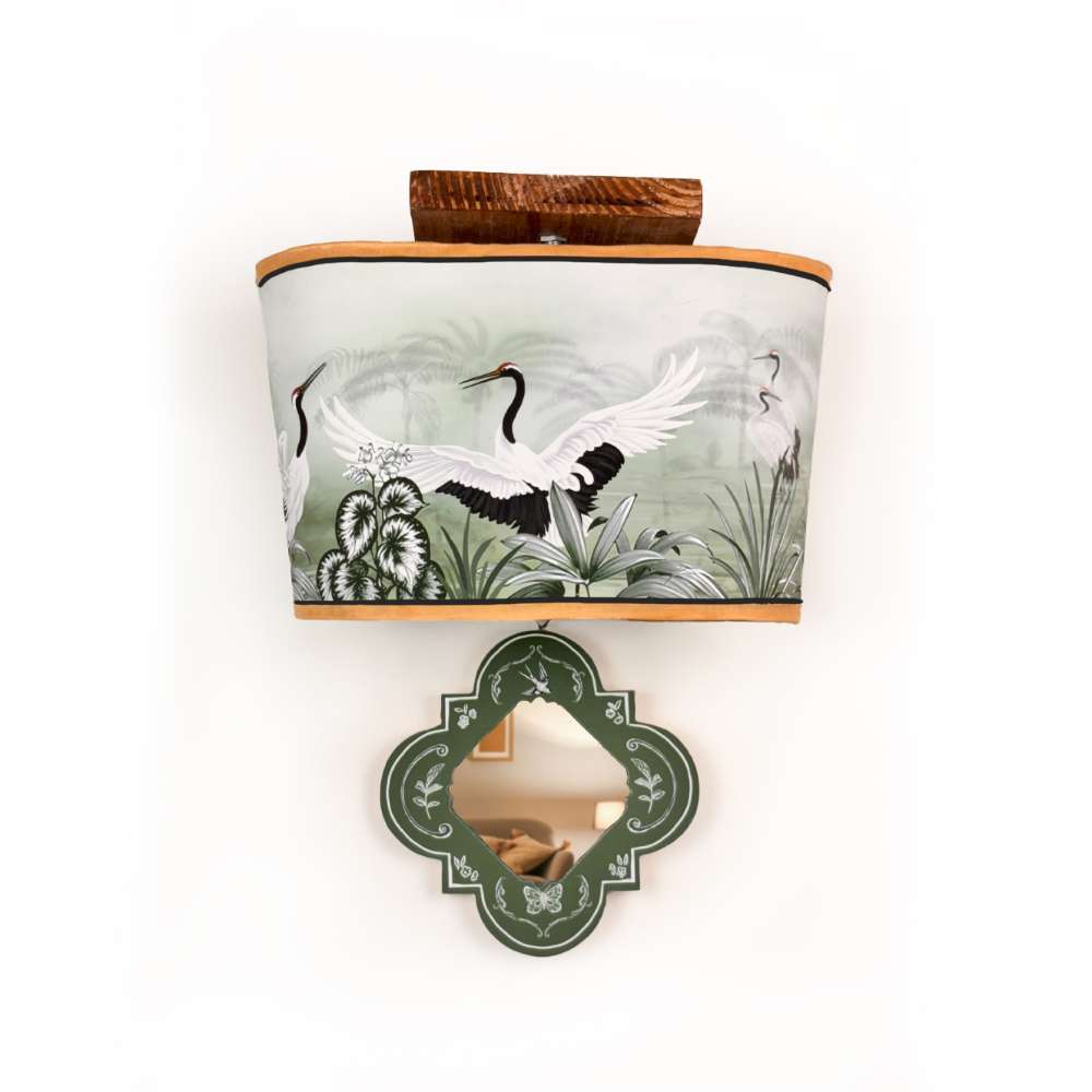 Wetland Reverie Artistic Wall Lamp