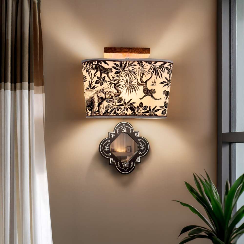 Safari Ink Monochrome Wall Lamp