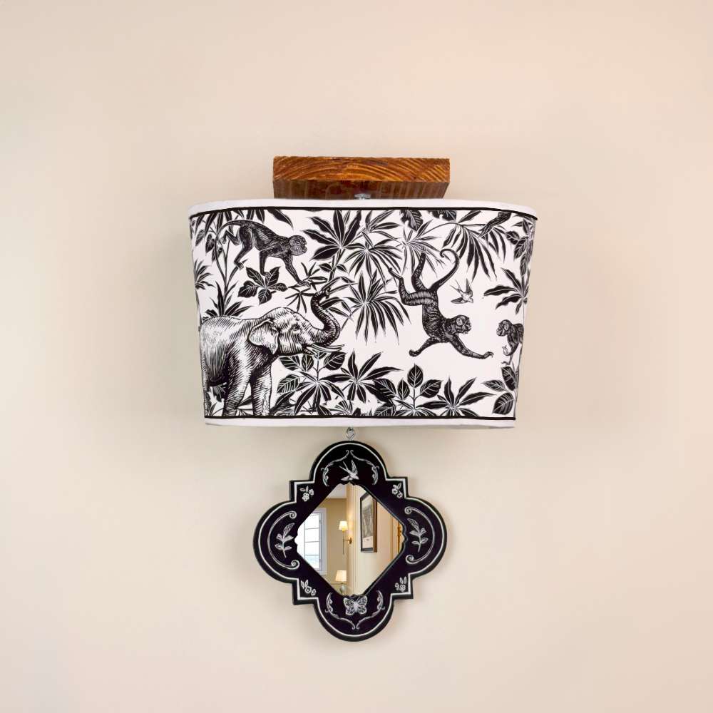 Safari Ink Monochrome Wall Lamp