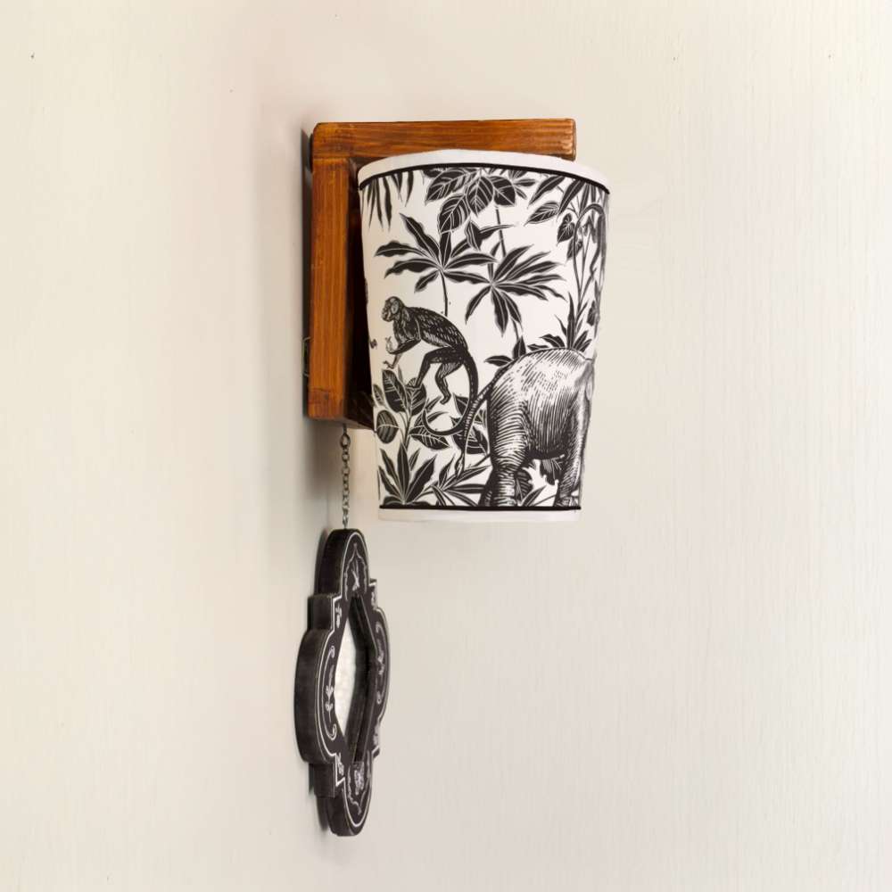 Safari Ink Monochrome Wall Lamp