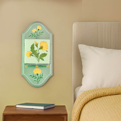 Marigold Haven Floral Wall Lamp