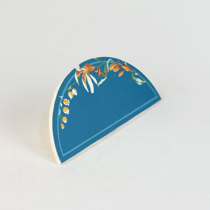 Azure Botanica Desk Nameplate