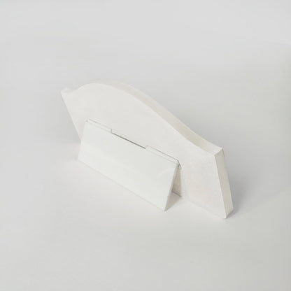 Porcelain Bloom Desk Nameplate
