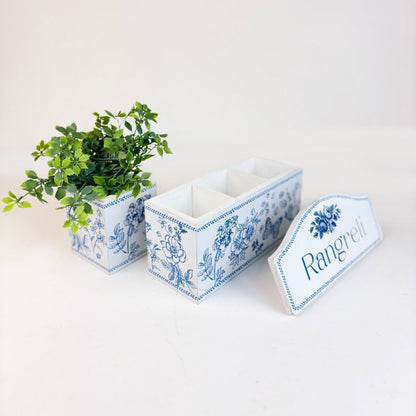 Blush Scroll Workspace Set