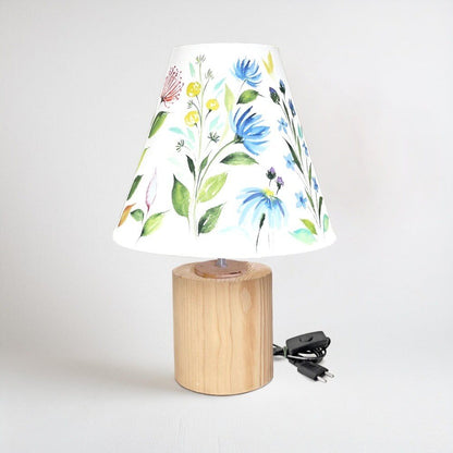 Cone Table Lamp - Flower Garden Lamp Shade 3008 - rangreli