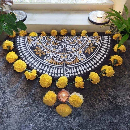 Iraya - Semicircle Handpainted Rangoli