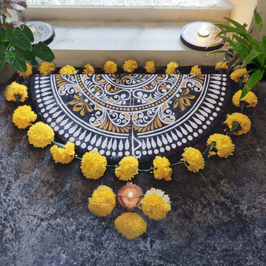 Iraya - Semicircle Handpainted Rangoli