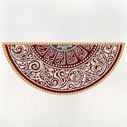 Madhobi Semicircle Rangoli