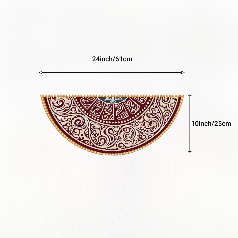 Madhobi Semicircle Rangoli
