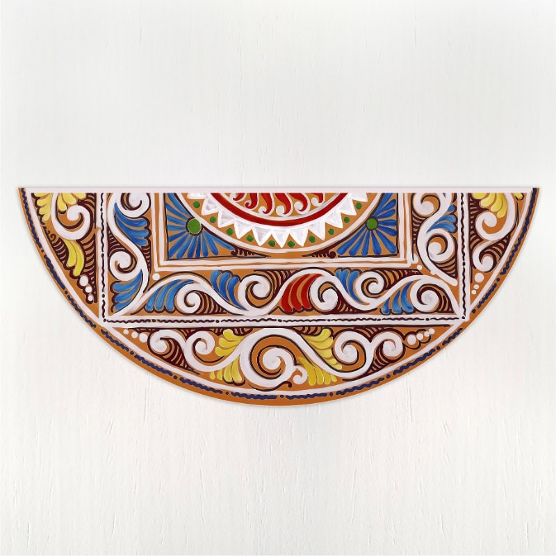 Chaitri Semicircle Rangoli