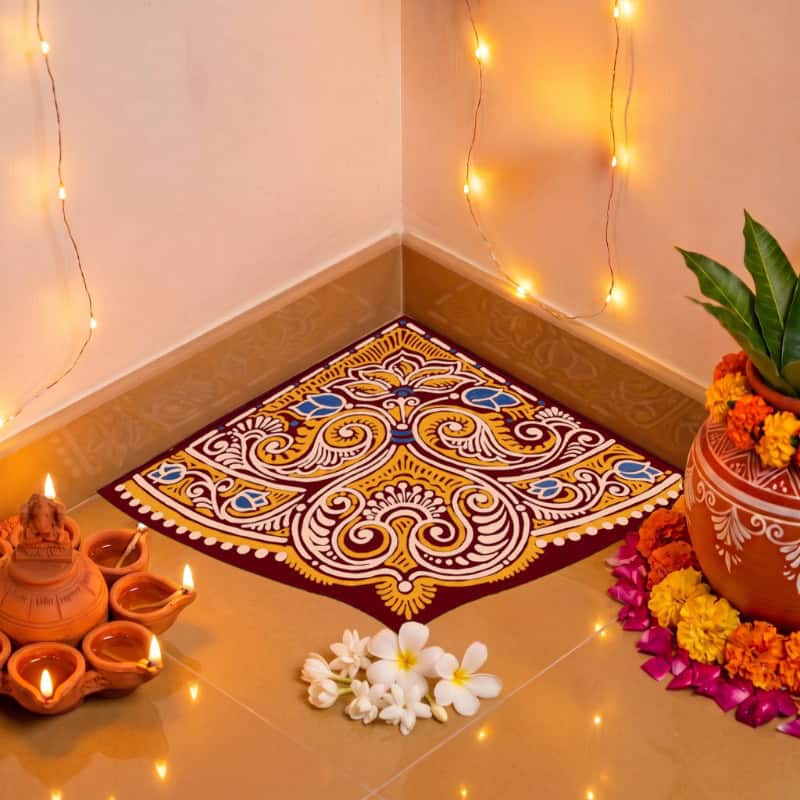 Madhobi Corner Rangoli