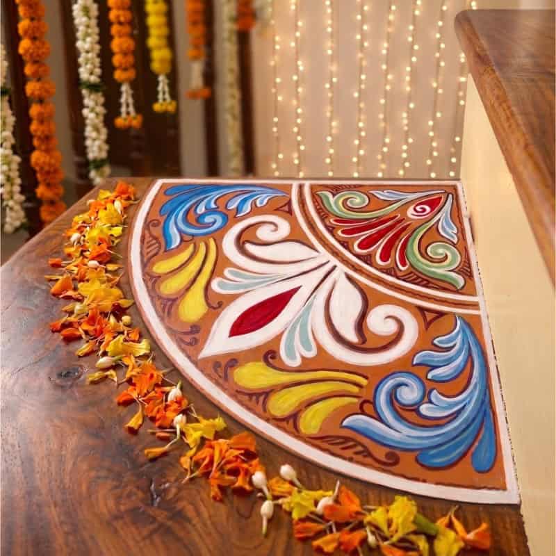 Chaitri Corner Rangoli